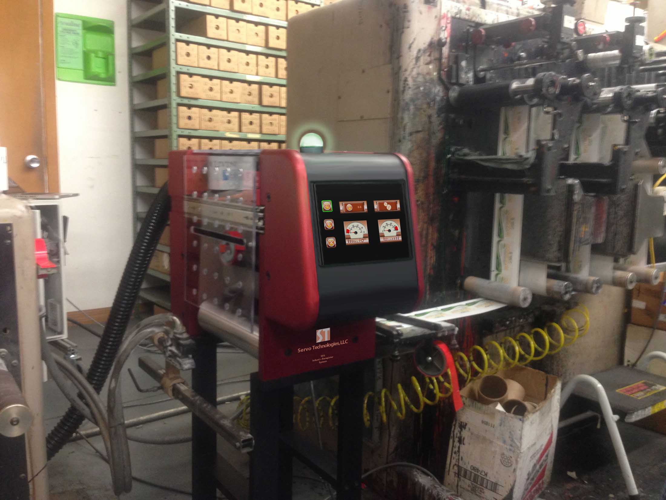 SV5 salvage machine in action picture