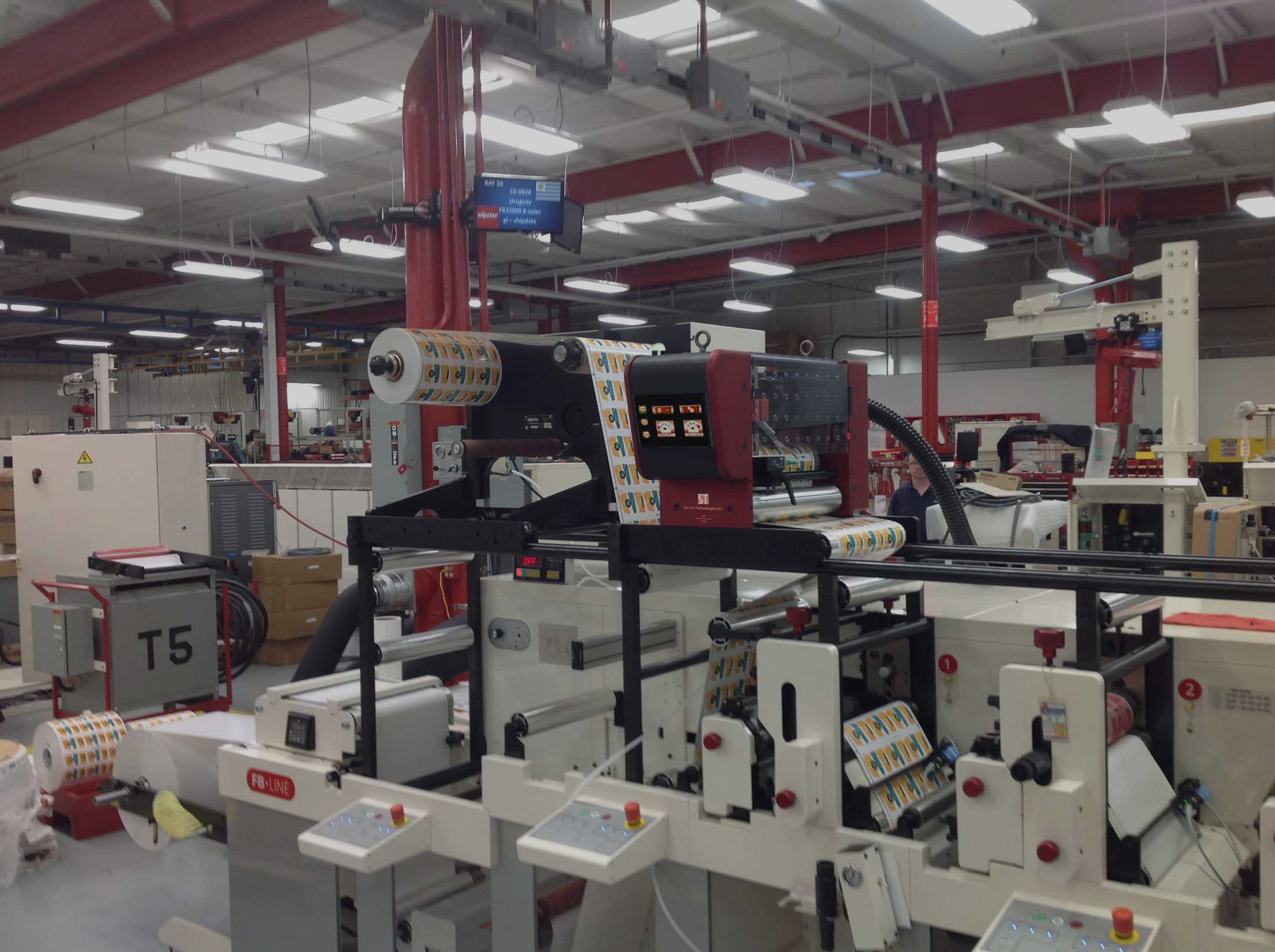 Superior Re-register and Infeed Tension Control